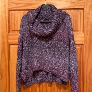 American Eagle High Low Cowl Neck Sweater